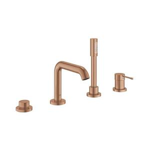 Imagine GROHE 19578DL1 - Baterie pentru cadă ESSENCE, montaj în 4 orificii, finisaj bronz