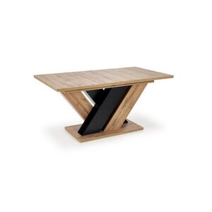 Imagine Masă extensibilă de dining DROM 160/200x90 cm stejar wotan/negru