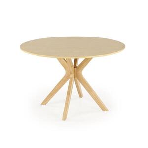 Imagine Masă de dining NICOLAS, Ø 120 cm, maro