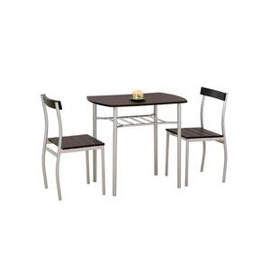 Imagine Set pentru balcon LANCE 82x50 cm, metal/wenge