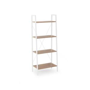 Imagine Bibliotecă NARVIK 148x60 cm alb/stejar Sonoma