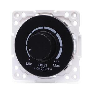Imagine - Dimmer fără ramă 250V/10A, negru
