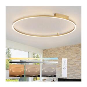 Imagine BRILAGI - Corp de iluminat LED dimerizabil PORTOFINO LED/85W/230V Ø 120 cm auriu + telecomandă