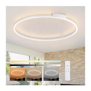 Imagine BRILAGI - Corp de iluminat LED dimabil PORTOFINO LED/85W/230V Ø 120 cm alb + telecomandă