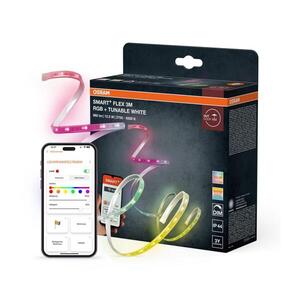 Imagine Osram - Bandă LED SMART+ FLEX pentru exterior, RGB+TW, reglabilă, 3m, LED/12, 5W/230V, Wi-Fi
