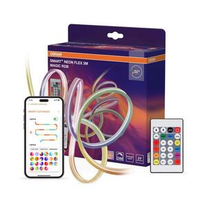 Imagine Osram - Bandă LED RGB reglabilă pentru exterior SMART+ MAGIC 3 m LED/15W/230V Wi-Fi + telecomandă