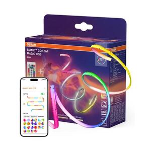 Imagine Osram - Bandă LED RGB dimabilă SMART+ MAGIC 3m LED/22W/230V Wi‑Fi + telecomandă