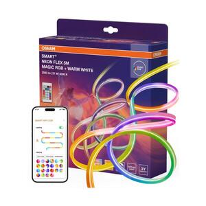 Imagine Osram - Bandă LED RGBW reglabilă pentru exterior SMART+ MAGIC 5 m LED/21W/230V Wi‑Fi + telecomandă