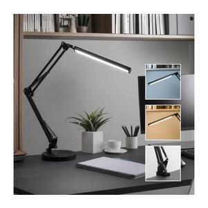 Imagine BRILAGI - Lampă de birou LED reglabilă 2 în 1 USB VARIO LED/14W/5V 3000-6000K neagră