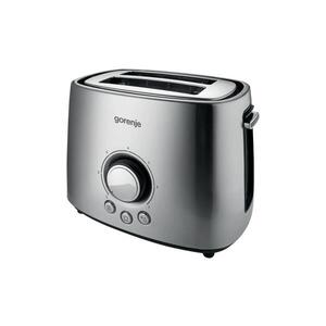 Imagine GORENJE T1000E - Prăjitor de pâine cu două fante și suport de încălzire, 1000W/230V, inox