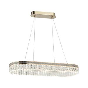 Imagine Candelabru LED din cristal dimabil suspendat pe cablu THALIA LED/50W/230V 3000-6000K + telecomandă