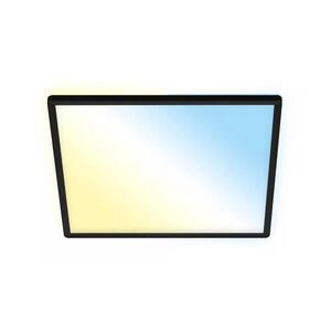 Imagine Briloner 7060-015 - Panou LED SLIM dimmabil, 22 W, 230 V, 42 x 42 cm, negru, Wi‑Fi Tuya + telecomandă