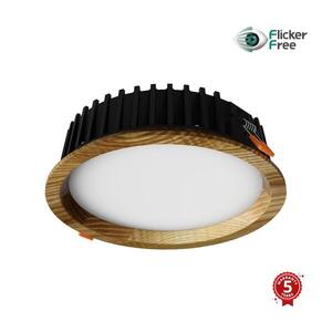Imagine Corp de iluminat LED încastrat RONDO LED/6W/230V 3000K d. 15 cm lemn masiv frasin APLED