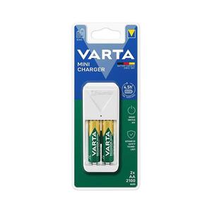 Imagine Varta 57656101451 - Încărcător de baterii 2xAA/AAA 2100 mAh 230V