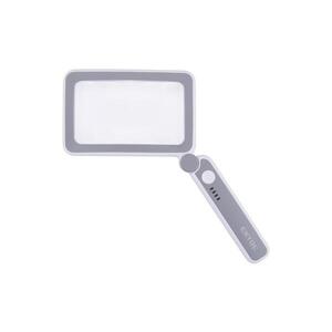 Imagine Extol - Lupă pliabilă reîncărcabilă cu iluminare LED reglabilă/650 mAh alb/gri
