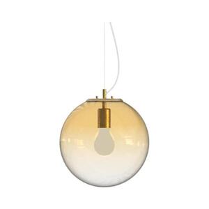 Imagine Lustră pe cablu Ideal Lux MAPA 1xE27/42W/230V d. 30 cm auriu/fumuriu