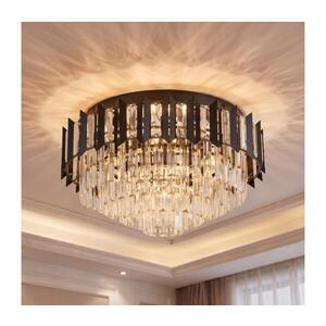 Imagine BRILAGI - Plafonieră SPECTRA 5xE14/40W/230V diam. 48 cm neagră