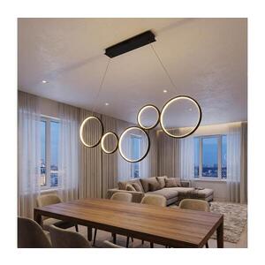 Imagine BRILAGI - Lustră LED suspendată pe cablu ECHO LED/60W/230V 4000K 100 cm negru