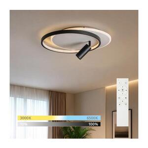 Imagine BRILAGI - Plafonier LED dimabil UNITY LED/48W/230V + 1xGU10/3W alb/negru + cu telecomandă
