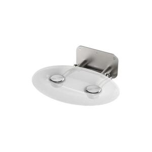 Imagine Ravak B8F0000048 - Scaun de duș rabatabil OVO, inox