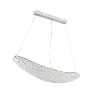 Imagine Globo 68524-40 - Lustru LED dimabil pe cablu KRISTALLA LED/40W/230V crom lucios + telecomandă