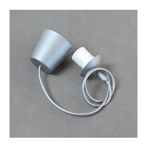 Imagine Cablu de alimentare EDI 1xE27/60W/230V 90 cm argintiu