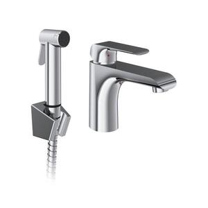 Imagine Ravak X070438 - Baterie pentru lavoar cu duș pentru bidet FLAT, crom lucios