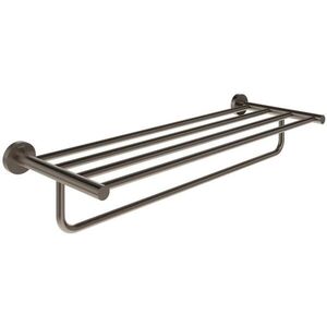 Imagine Ravak X07P1331 - Suport de perete pentru prosoape KONA, 60 cm, finisaj grafit periat