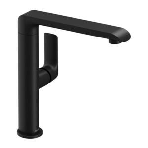 Imagine Ravak X070174 - Baterie pentru lavoar/chiuvetă FLAT, 26, 2 cm, negru mat