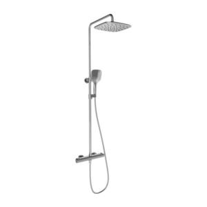 Imagine Ravak X070442 - Set de duș cu baterie termostatică FLAT, crom lucios