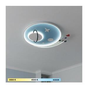 Imagine BRILAGI -LED Plafonieră LED pentru copii STARSHIP LED/64W/230V 3000/4500K albastru