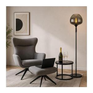 Imagine Globo 15548S2 - Lampă de podea MAXY 1xE27/40W/230V neagră
