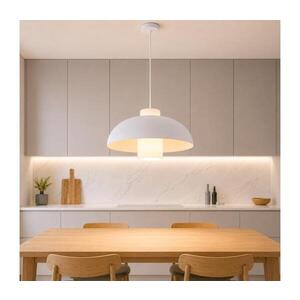 Imagine Globo 15755W - Pendul pe cablu LOWE 1xE27/60W/230V alb