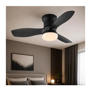 Imagine Globo 03669 - lator de tavan dimabil IRWIN LED/15W/230V 2700-6500K negru + telecomandă