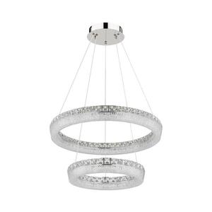 Imagine Globo 67387-60 - Lustru suspendat LED reglabil pe cablu LAUREL LED/60W/230V transparent + telecomandă