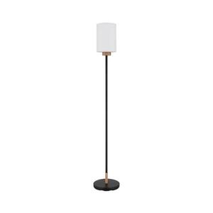 Imagine Globo 15977S - Lampadar ROWENA 1xE27/60W/230V negru/alb