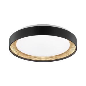 Imagine Brilliant - Plafonieră LED dimabilă WALDO LED/24W/230V negru/auriu + telecomandă