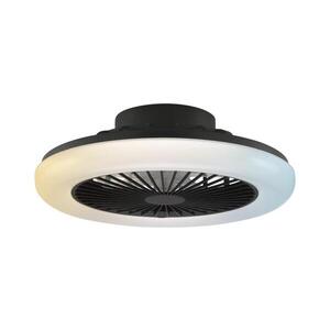 Imagine Brilliant -LED dimabil plafonieră cu lator MONTERO LED/20W/230V negru+telecomandă