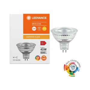 Imagine Bec LED spot dimabil MR16 GU5, 3/6, 6W/12V 3000K 36° CRI 97 - Ledvance