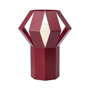 Imagine Markslöjd 109150 - Lampă de masă OCTA 1xE27/60W/230V vișinie