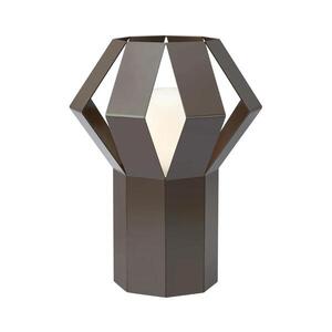 Imagine Markslöjd 109148 - Lampă de masă OCTA 1xE27/60W/230V maro
