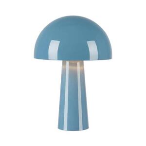 Imagine Markslöjd 108994 - Lampă de masă MANTAR 1xE14/40W/230V albastră