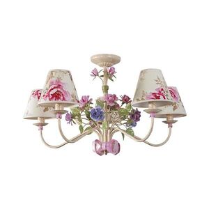 Imagine Lustra pe tija ROMANCE 5xE14/40W/230V