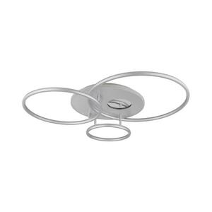 Imagine Globo 48466-54A-LED Plafonieră reglabilă INVERTINA 54W/230V 90x70 cm argintie + telecomandă