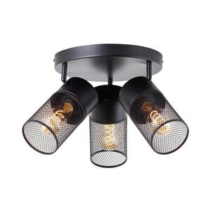 Imagine Brilliant - Spot reglabil KAMOLO 3xE27/40W/230V negru