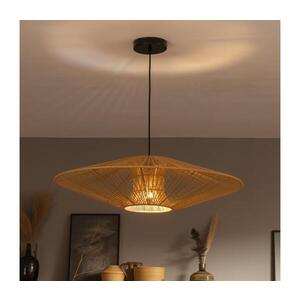 Imagine BRILAGI - Lustru LED pe cablu CERIA BOHO 1xE27/40W/230V Ø 70 cm negru/maro