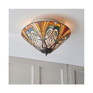 Imagine Endon 70241 - Plafonieră Tiffany HECTOR 2xE27/60W/230V Ø 40 cm