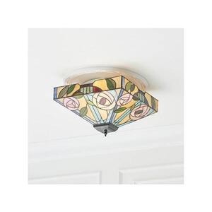 Imagine Endon 70699 - Plafonieră Tiffany WILLOW 2xE27/60W/230V 35x35 cm