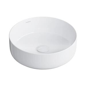 Imagine OMNIRES TULSA355BP - Lavoar pentru blat TULSA Ø 36 cm, din ceramică, alb lucios