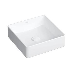 Imagine OMNIRES PASADENA360BP - Lavoar pentru blat PASADENA 36x36 cm ceramică/alb lucios
